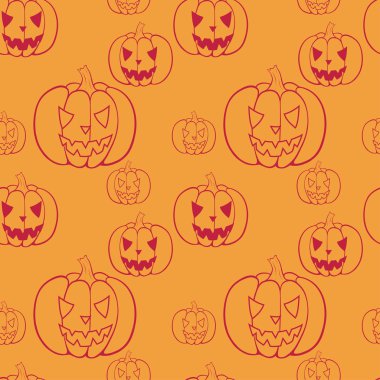 Cadılar Bayramı desen.