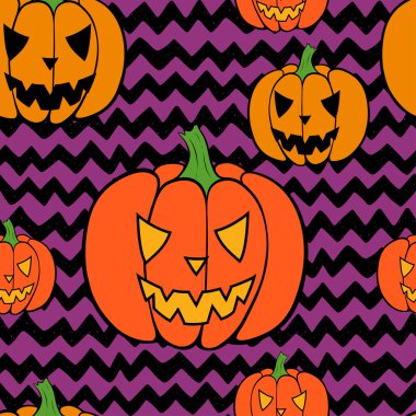 Cadılar Bayramı desen.