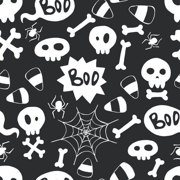 Halloween pattern.