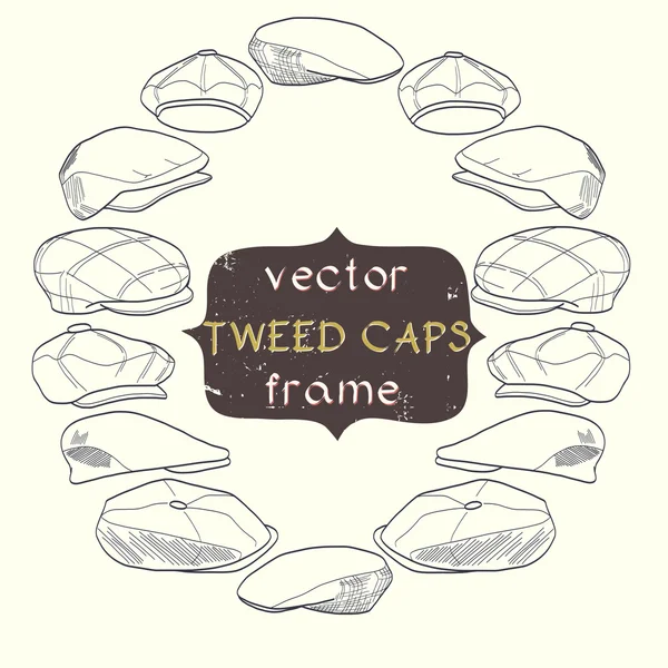 Caps. — Stock Vector