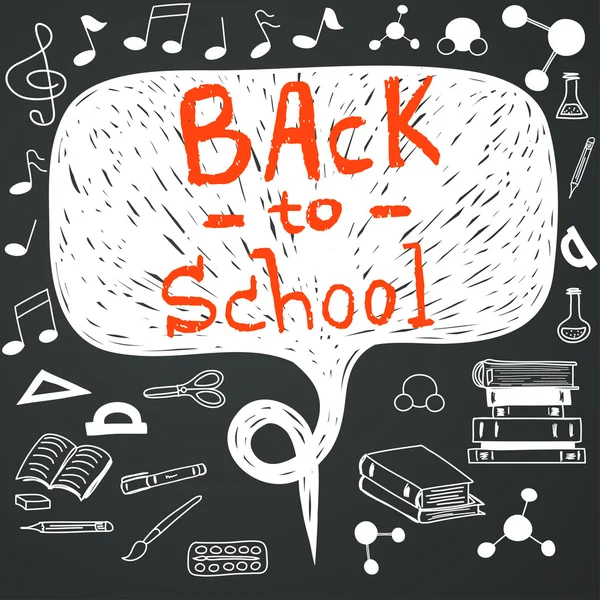 Back to school — Stock Vector