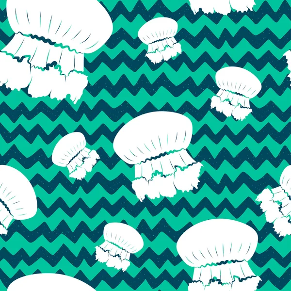 Patrón de medusas — Archivo Imágenes Vectoriales