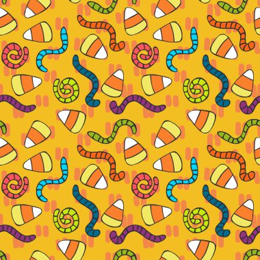 Cadılar Bayramı desen.