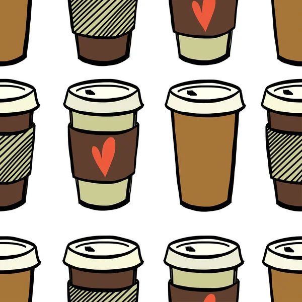 Modèle de café. — Image vectorielle
