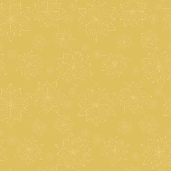 折り紙雪片のパターン — ストックベクタ