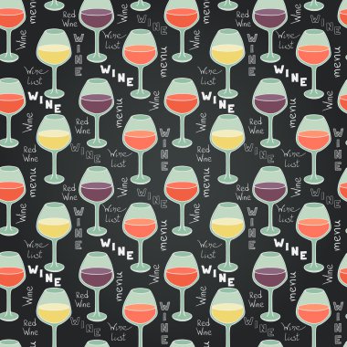 bardak şarap ile Seamless Modeli