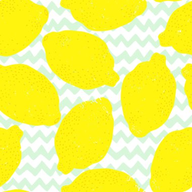 Limonlu pürüzsüz desen