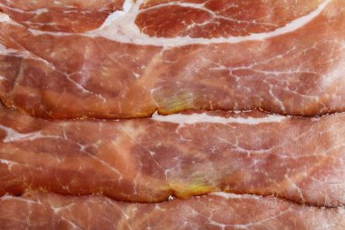 Ham Black Forest Jambonu 'nun tam kare görüntüsü.