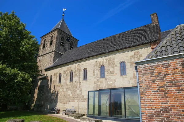 Προβολή Μίας Από Τις Παλαιότερες Ολλανδικές Ρομαντικές Προτεσταντικές Εκκλησίες Του — Φωτογραφία Αρχείου