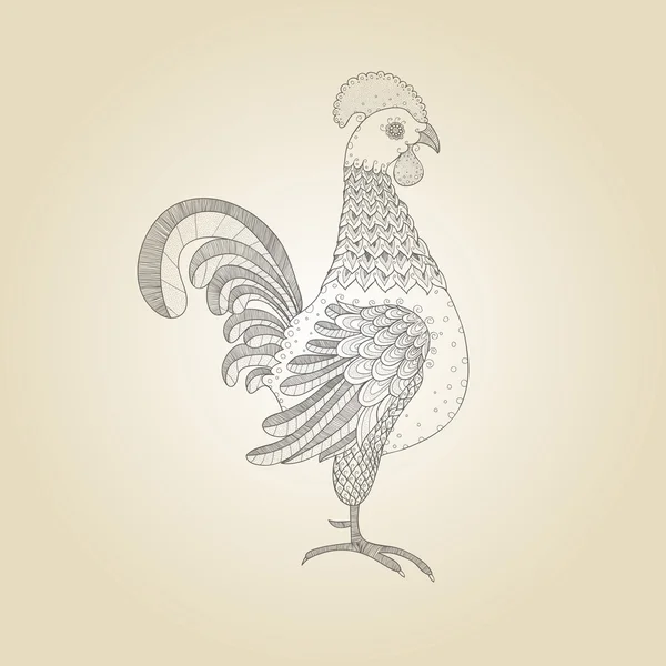 Gallo o gallo o gallo — Archivo Imágenes Vectoriales