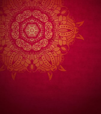 arka plan ile dantel süs.