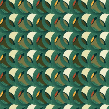 Dalgalar ile sorunsuz doku.