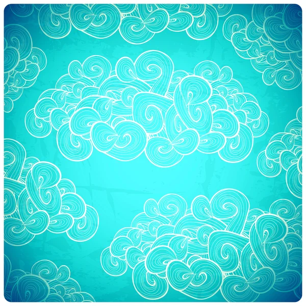 Abstract clouds on sky — Stock Photo, Image