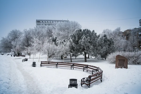 Nieve Donetsk, Ucrania . — Foto de Stock