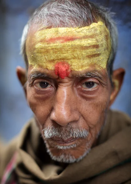 미확인된 sadhu (홀리 맨) — 스톡 사진