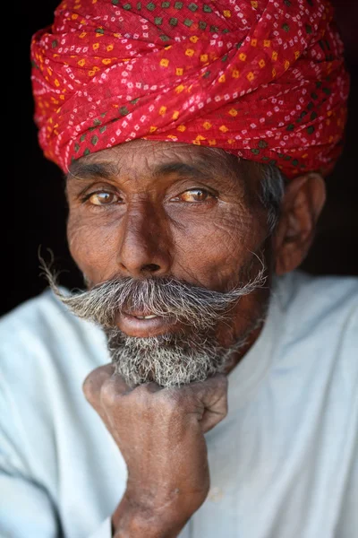 Kimliği belirsiz sadhu (Kutsal adam) — Stok fotoğraf