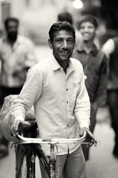 Retrato de um muçulmano em Ujjain, Índia — Fotografia de Stock