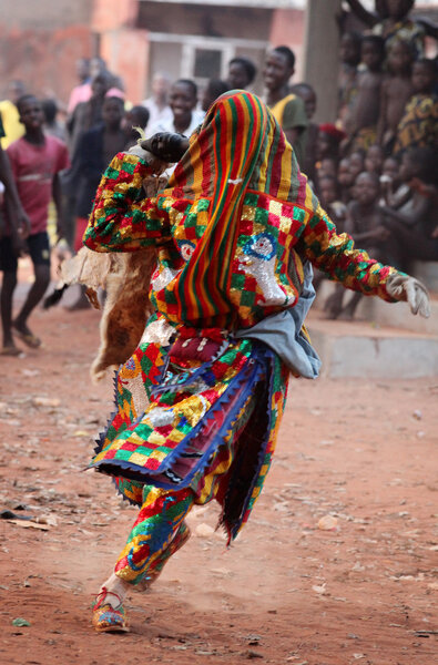 Ceremonial mask dance