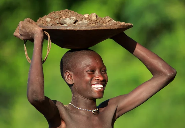 Giovane uomo Suri non identificato — Foto Stock