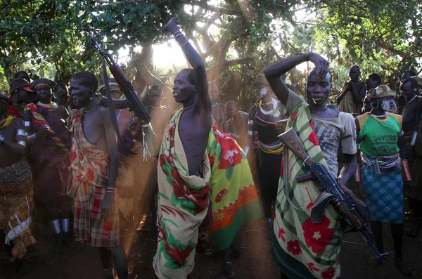 Неопознанные воины Сури — стоковое фото