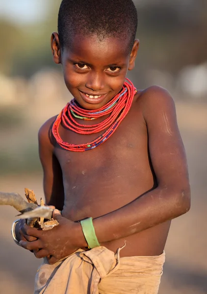 Niet-geïdentificeerde mooi Samburu meisje — Stockfoto