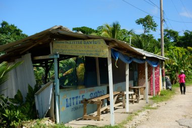 Küçük Davids Merkezi Boston Bay, Portland, Jamaica pislik