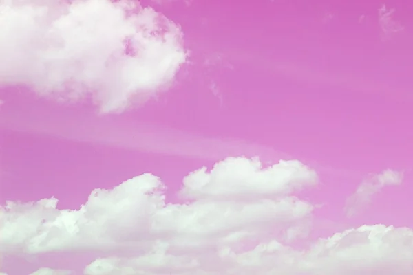 pembe bir gökyüzü