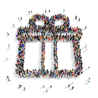 insanlar şekli Hediyelik