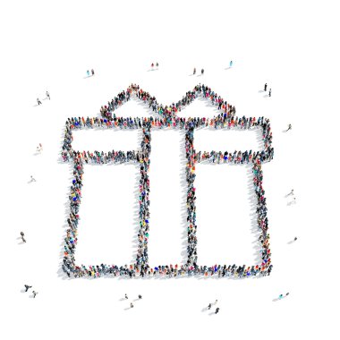 insanlar şekli Hediyelik