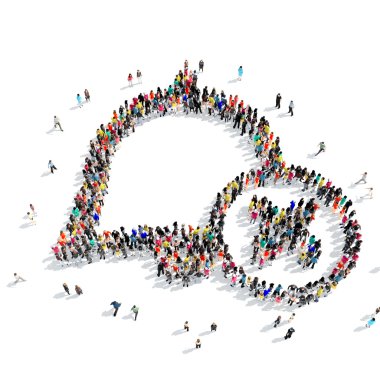 insanlar şekli çan