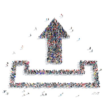 insanlar şekil indirme simgesi