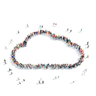 insanlar şekil bulutlar hava