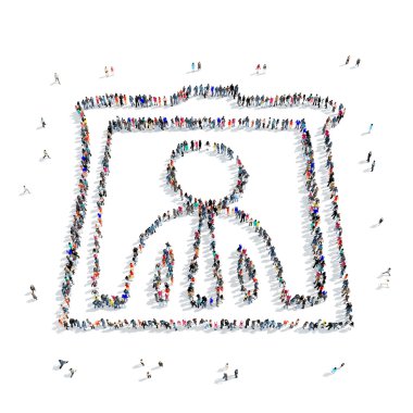 insanlar adam portre simgesi