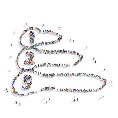 insanlar grafik iş simgesi