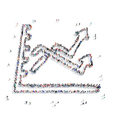 insanlar grafik çizgi film simgesi