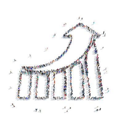 insanlar grafik çizgi film simgesi