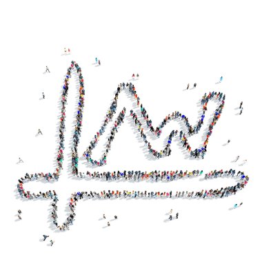 insanlar grafik çizgi film simgesi