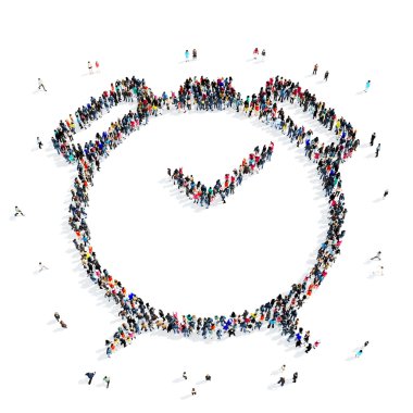 insanlar saat çalar saat