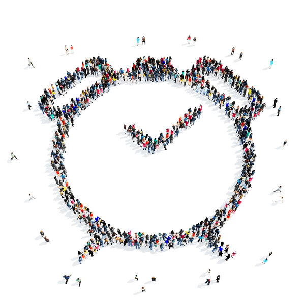 будильник для людей
