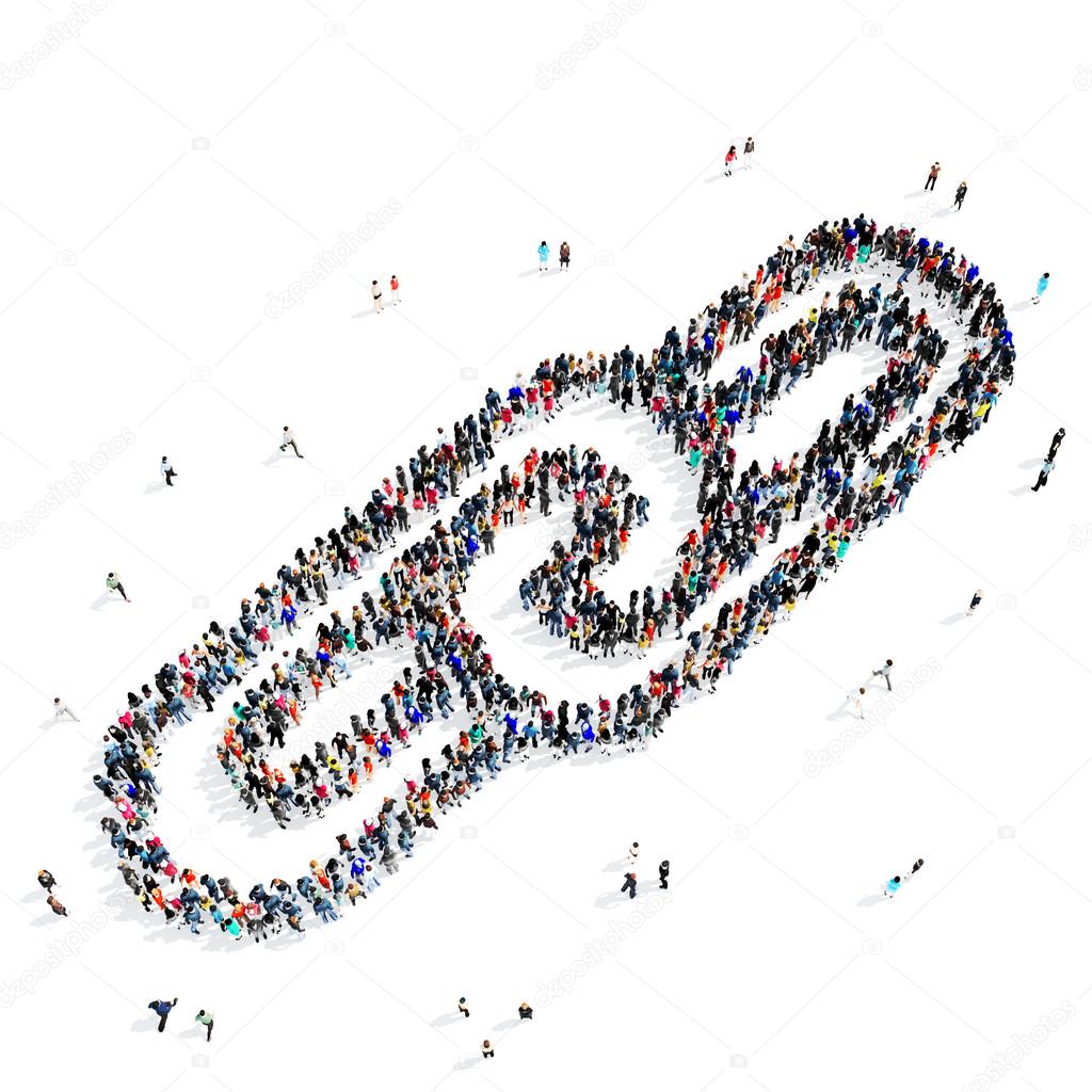 people   chain link icon