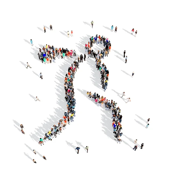 insanlar spor 3d atma