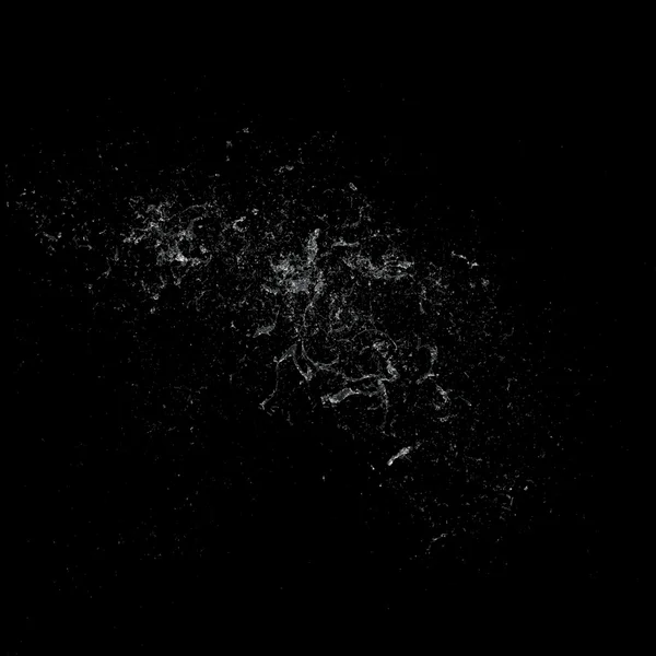 Respingo de água fundo escuro 3d renderização — Fotografia de Stock