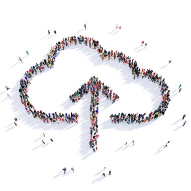 insan bulut indirme 3d