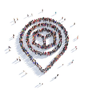 Harita İşaretçisi 3d oluşturma