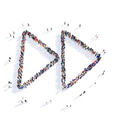 müzik çalma 3d render