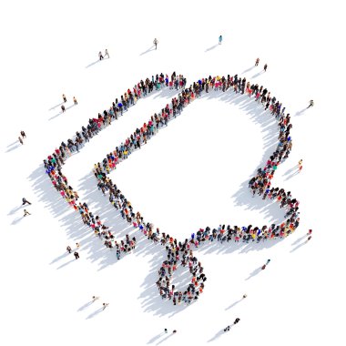 maşa 3d render insanlar