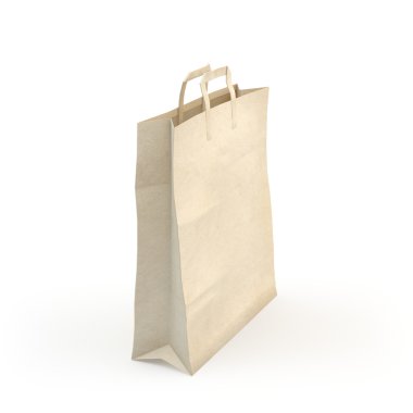 bir kağıt torba göstermek