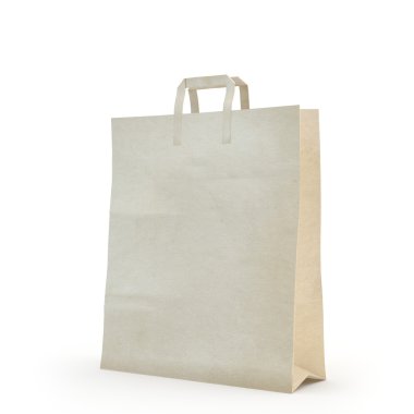 bir kağıt torba göstermek