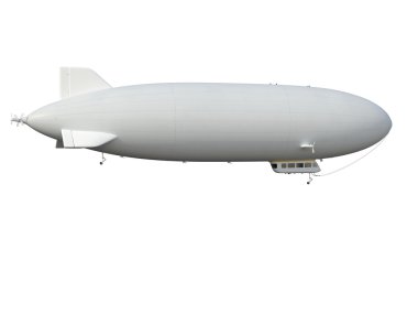 Illustrate of a airship clipart