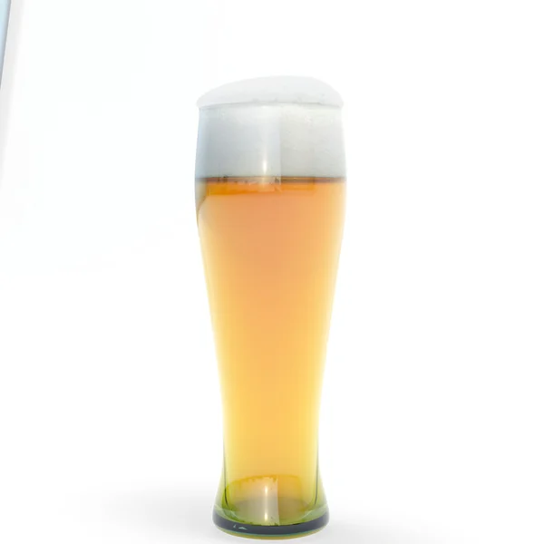 Gass világos sör — Stock Fotó